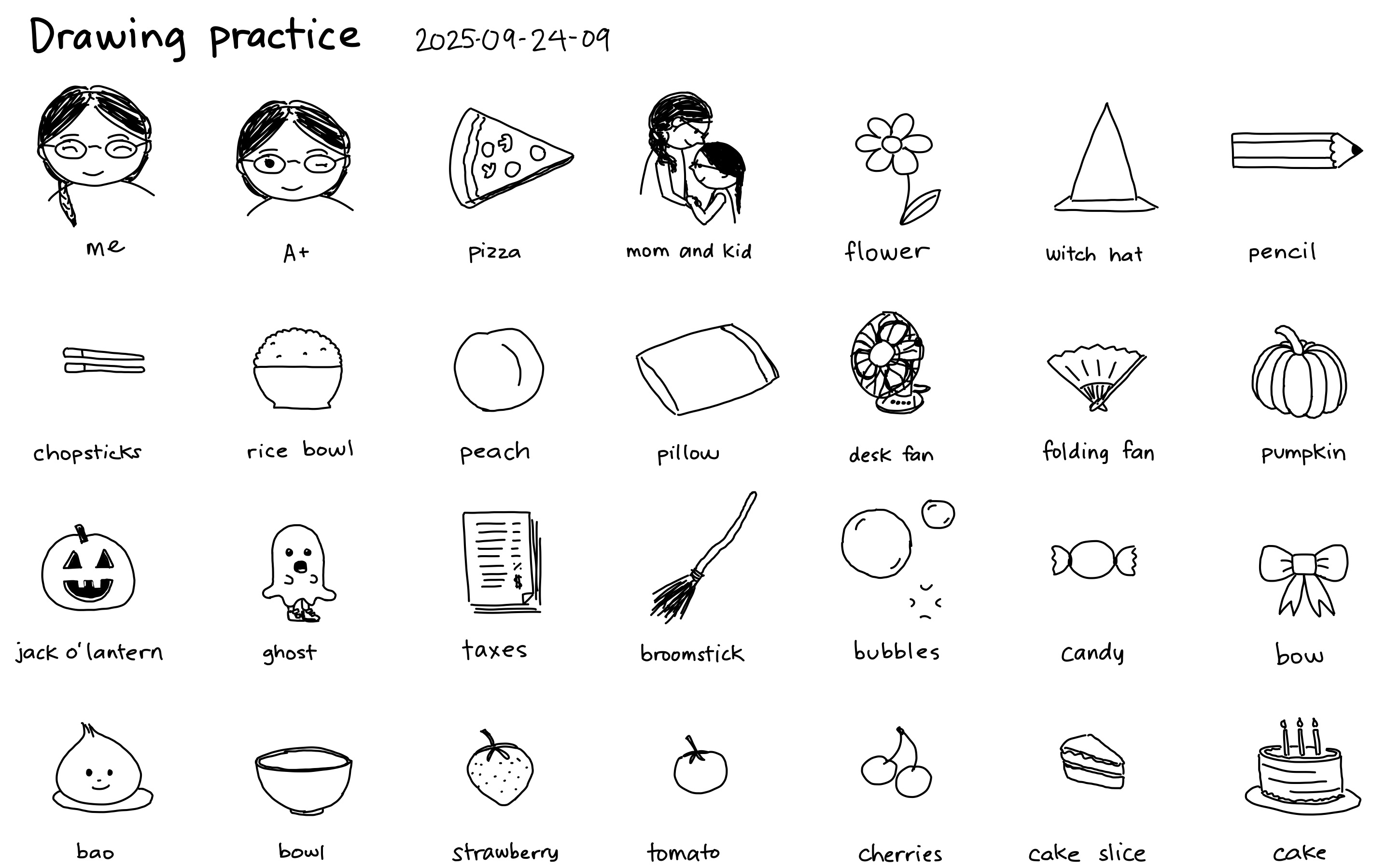 2025-09-24-09 Drawing practice -- drawing icons