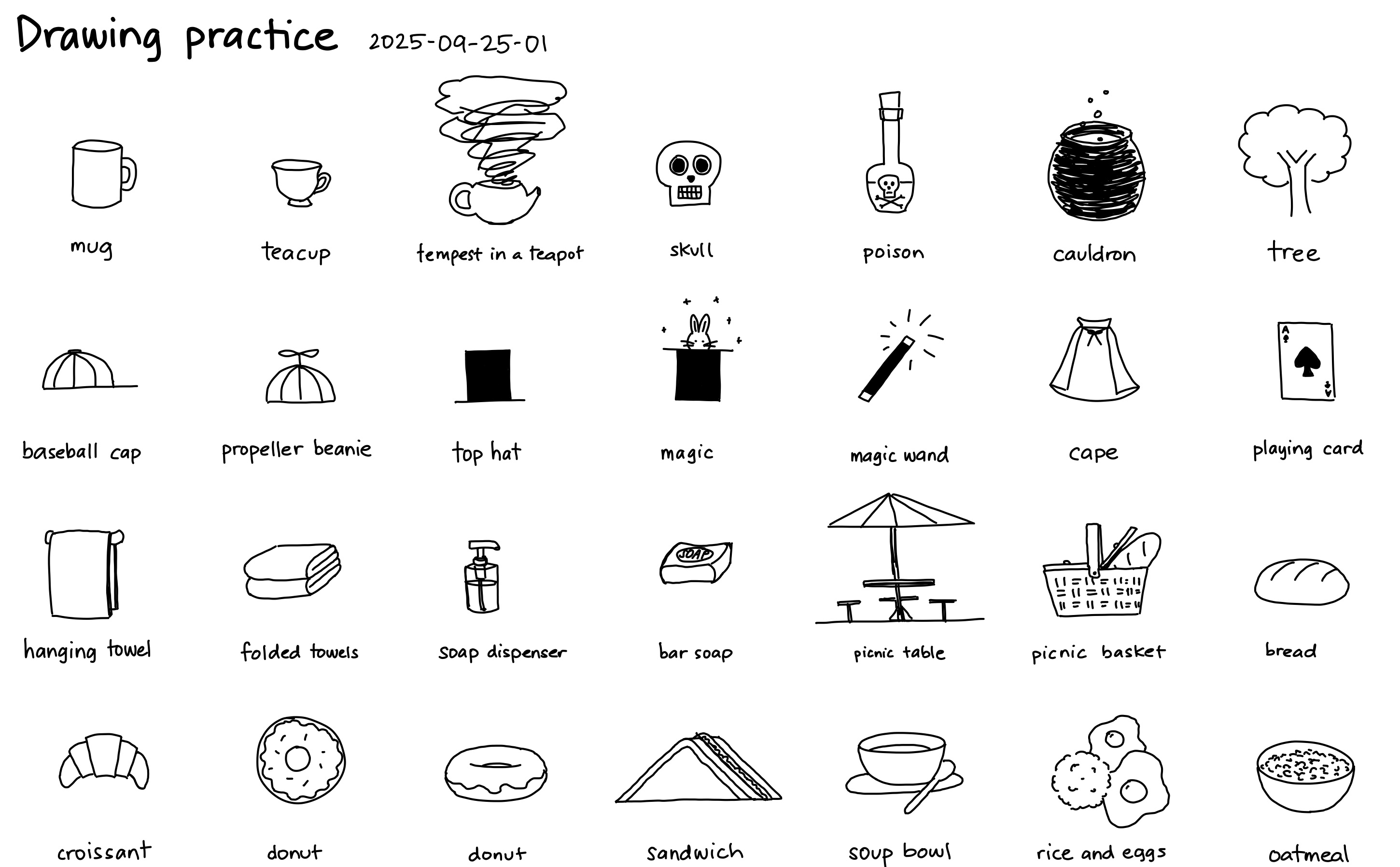 2025-09-25-01 Drawing practice -- drawing icons