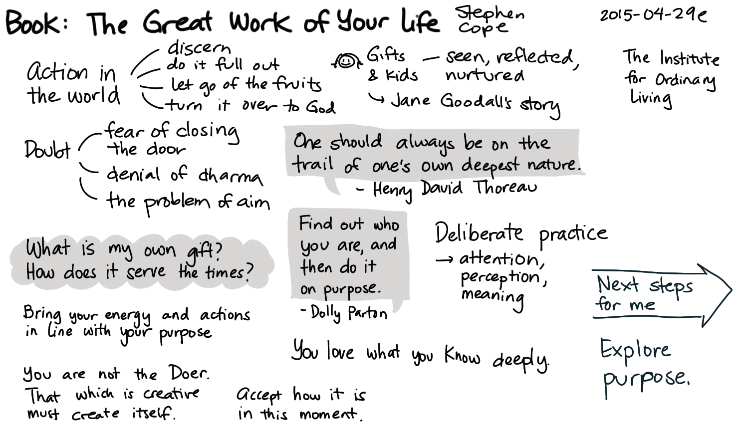 The Great Work of Your Life - Stephen Cope