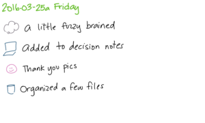 2016-03-25a Friday -- index card #journal